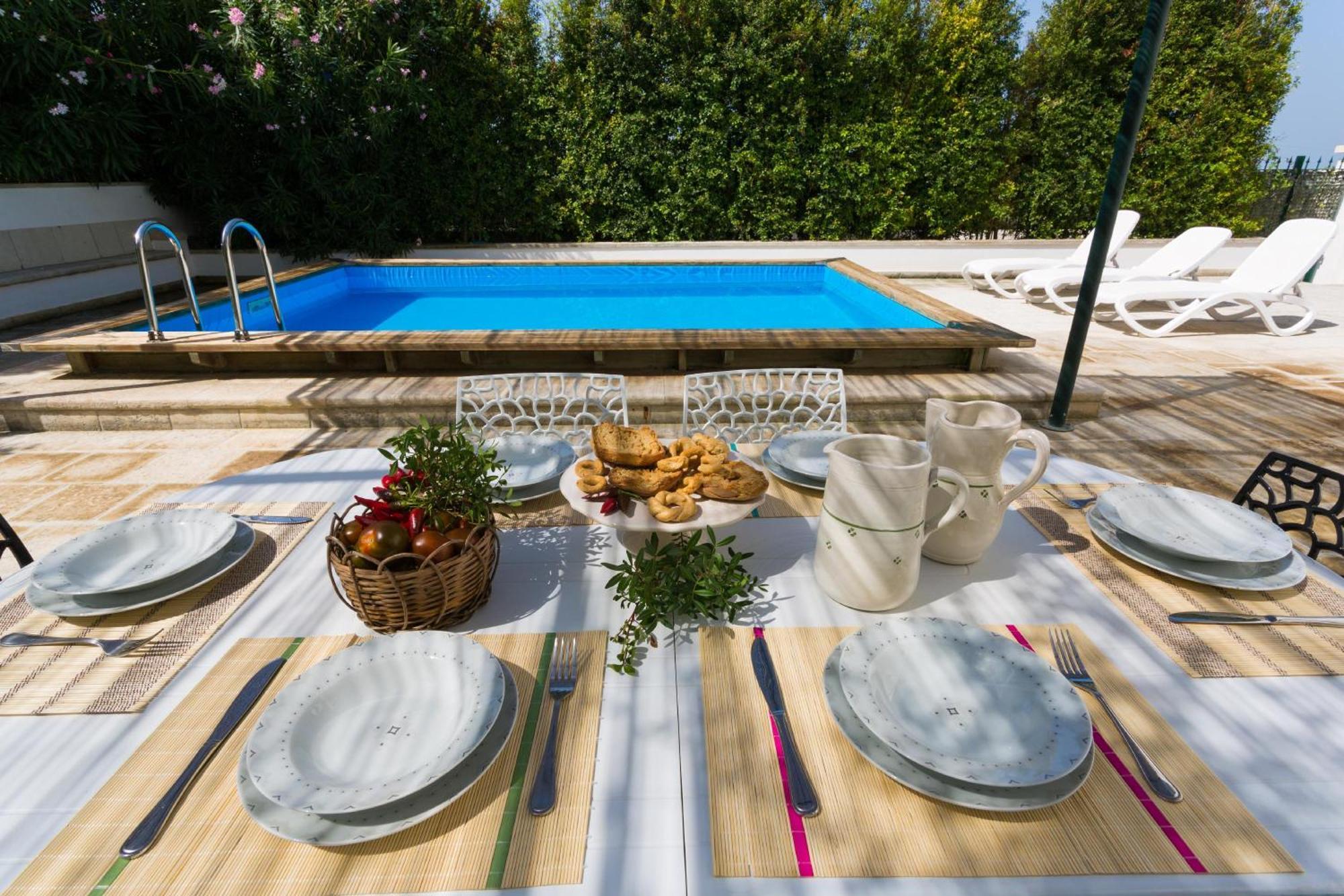 Country Pool House Villa Casarano Exterior photo